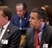 Daniel Noboa durante una de las reuniones bilaterales en el marco de la Asamblea de la ONU.