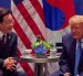 El presidente surcoreano Lee Jae Myung (i) conversa con el presidente de EE.UU. Donald Trump durante una reunión en Nueva York, el 22 de septiembre de 2026.