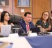 David Rosero Minda y Sergio Peña Córdova mantienen versiones contrapuestas sobre la supuesta reunión con la postulante Inés Romero.