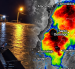 Las intensas lluvias provocaron el aumento del caudal del río Onzole