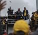 Flavio Bolsonaro, candidato en las elecciones e hijo del expresidente brasileño Jair Bolsonaro, convoca a una manifestación en la Avenida Paulista el 7 de septiembre, en São Paulo, Brasil.