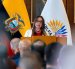Mishel Mancheno es presidenta de la Asamblea Nacional y secretaria ejecutiva de ADN.