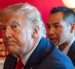 El presidente de los Estados Unidos, Donald J. Trump, pronuncia unas palabras durante una reunión para tomar el té con el presidente chino Xi Jinping