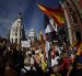 Marcha en apoyo de la defensa de Ceuta y para exigir la convocatoria de elecciones generales convocada por la plataforma Sociedad Civil Española este sábado