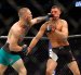 onor McGregor (i) y Nate Díaz protagonizaron uno de los enfrentamientos históricos en el desarrollo de la UFC. Tuvieron dos combates en 2016, ganaron uno cada uno.