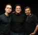 Pedro Alonso, Alejo Chauvín y Eugenio Derbez, de izquierda a derecha. Chauvín fue uno de los tres directores de fotografía de El Juicio.