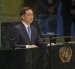 El vicepresidente de China, Han Zheng, habla durante el Debate General de la 81ª sesión de la Asamblea General de las Naciones Unidas (AGNU).