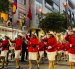 Desfile de antorchas de los Bomberos de Guayaquil.