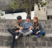 Ivonne Ayala, David Morales y Boris Garcés tienen 21 años; son estudiantes de la Escuela Politécnica Nacional.