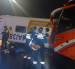 Personal de emergencia y rescate atendió a los pasajeros afectados tras la colisión de dos buses en la vía Ventanas-Quevedo.