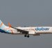 Un avión de la aerolínea emiratí Flydubai durante su aterrizaje en el Aeropuerto Ben Gurion cerca de Tel Aviv, en Israel, el 1 de diciembre de 2020.