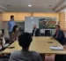 Integrantes del Colectivo Acción Bicentenario durante la reunión en la Defensoría del Pueblo.