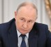 El presidente ruso, Vladímir Putin, durante una reunión este lunes 28 de septiembre en el Kremlin de Moscú, Rusia.
