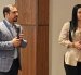 Walther Manrique junto a Karla Saud.