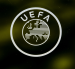 Logo de la UEFA en su sede