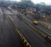 En sectores de la avenida Perimetral se registró la lluvia en la tarde de este 1 de octubre.