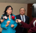 Ayer, Solanda Goyes acudió a una unidad de tránsito, donde negaron la acción de protección en contra de la Fiscalía.