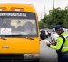 La ATM realizó controles en la avenida 25 de Julio para detectar vehículos que transportaban pasajeros sin autorización.
