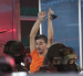 Aquiles Álvarez llegó a la clínica Alcívar, en Guayaquil, bajo resguardo militar este viernes 2 de octubre.