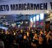 Protesta en la Puerta del Sol tras el rechazo en votación de los dos decretos sobre vivienda.