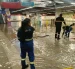 La estación El Labrador del Metro de Quito se inundó. Allí también funciona el Trole y Ecovía.