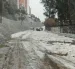 En la av. Mariscal Sucre y Mañosca hay un cierre total por la presencia de granizo.