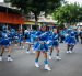 Jóvenes estudiantes desfilaron por las calles de Pascuales en honor a Guayaquil.