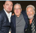 Robert De Niro junto a Al Pacino y Leonardo DiCaprio.