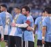 Lionel Messi de Argentina celebra su gol en un partido Amistoso Internacional entre Argentina y Benín en el estadio Monumental, en Buenos Aires (Argentina).