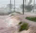 Inundación provocada por el paso de la tormenta tropical Polo, en Guaymas al sur de Sonora (México).