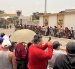 Jóvenes durante una jornada de reclutamiento para el servicio cívico militar voluntario.