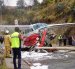 Una avioneta que cubria la ruta Guayaquil- Cuenca se accidentó al intentar aterrizar en el aeropuerto Mariscal La Mar.