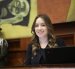 Mishel Mancheno es la actual presidenta de la Asamblea Nacional en reemplazo de Niels Olsen.