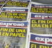 La rotativa de Diario EXPRESO imprimió por última vez el periódico tras 53 años de historia. La edición final circuló este 9 de octubre de 2026.