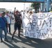 Habitantes de Durán protestaron este sábado 10 de octubre para exigir soluciones a la falta de agua potable.