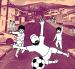 La obra busca transmitir la dimensión cultural y comunitaria del fútbol.