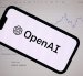 Fotografía del logotipo de OpenAI.