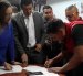 Operativo en el Ministerio de Educación por una presunta red de tráfico de influencias.