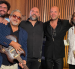William Solórzano ‘Totah’ y Willy Wong, quienes participarán en el Guayaquil Rock Fest 2026, junto a Héctor Napolitano, Mikko Kosonen, Lucas Napolitano, Carlos Prado y Jaime Carrillo.|