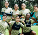 Jugadoras de Guerreras Albas en un entrenamiento.