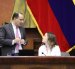 Mishel Mancheno es la presidenta de la Asamblea Nacional de Ecuador.