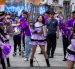 Bandas de paz, bastoneras y agrupaciones artísticas recorrieron seis sectores del sur de Guayaquil durante el Pregón Octubrino.