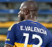 Enner Valencia, jugador de Boca Juniors.