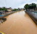 La parroquia Tenguel fue afectada por el desbordamiento del río del mismo nombre.