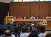 Evento. La inauguración del congreso estuvo a cargo de monseñor Luis Cabrera, arzobispo de Guayaquil.