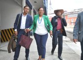 La exconsejera cuando llegó al CPCCS a impugnar su destitucion.

 Quito 16 de Diciembre de 2019 Agencia(ag-extra ag-expreso-ag-quito)