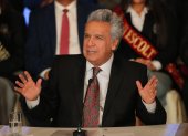 EL PRESIDENTE DE LA REPUBLICA LENIN MORENO ANUNCIO SOBRE LA CREACION DE CUPOS UNIVERSITARIO S EN TODO EL PAIS . Angelo Chamba. (ag-extra ag-expreso ag-quito)