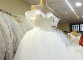Más del 60% de los vestidos de novia que se comercializan en el país son importados.