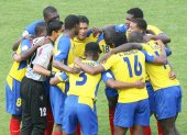 Los jugadores de la selección de Ecuador, antes del inicio de su partido frente a Inglaterra, por los octavos de final del mundial Alemania 2006.









  ALEMANIA 2006 - INGLATERRA VS ECUADOR