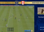 Romario Ibarra fue uno de los representantes de Ecuador en el amistoso virtual ante Perú.